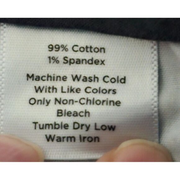 Talbots Womens Petite Blue Denim Pants 4P Waist approx. 28" - Picture 6 of 6